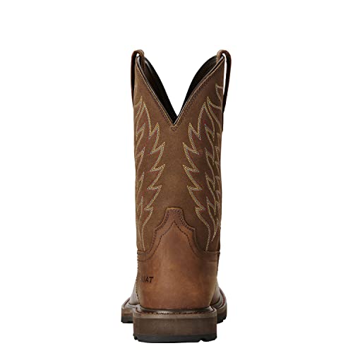 ARIAT Mens Groundbreaker 10 Inch Electrical Soft Toe Work/Duty - Brown