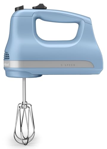 KitchenAid 5 Ultra Power Speed Hand Mixer - KHM512, Empire Red