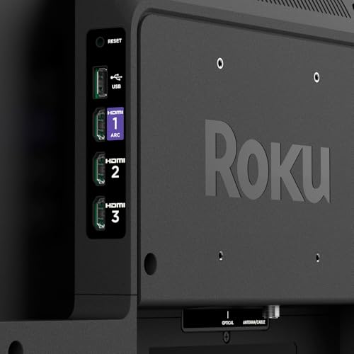 Roku Smart TV – 32-Inch Select Series 720p HD RokuTV with Roku Voice Remote, Bright Picture, Customizable Home Screen – Live Local News, Sports, Gaming