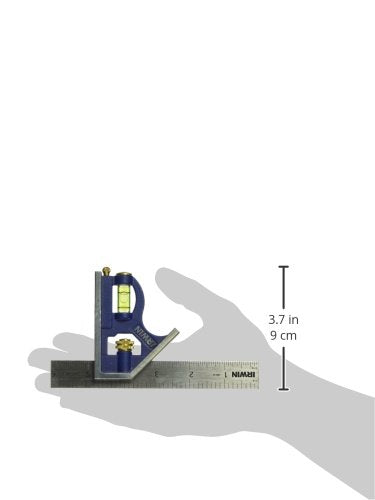IRWIN Combination Square, 12”, 45-90 Degree Marking, Stainless Steel (1794469)