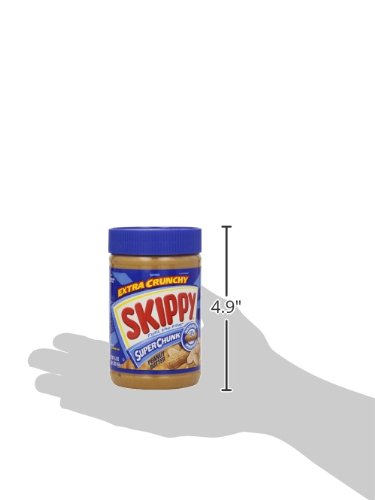 SKIPPY Peanut Butter, Super Chunk, 40 Ounce