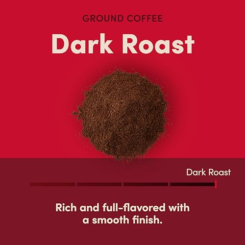 Tim Hortons Original Blend, Medium Roast Ground Coffee, Canada’s Favorite Coffee, Made with 100% Arabica Beans, 48 Ounce Canister