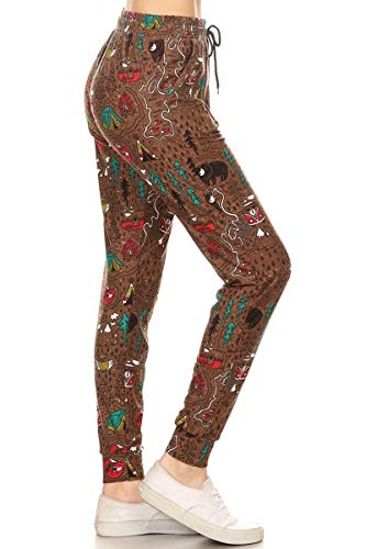Leggings Depot Women's Relaxed-fit Jogger Track Cuff Sweatpants with Pockets for Yoga, Workout
