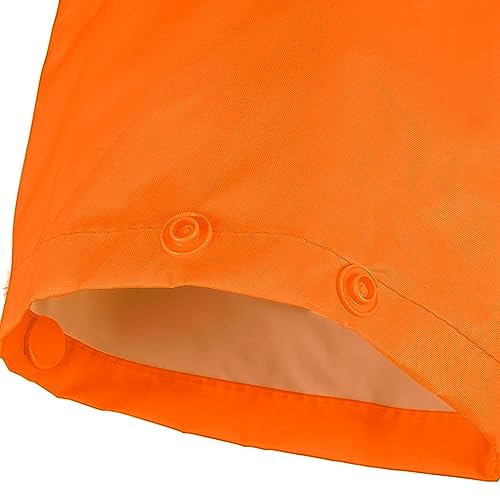 Pioneer Hi Vis Lightweight Waterproof Safety Rain Suit - Reflective Work Rain Gear for Men and Women