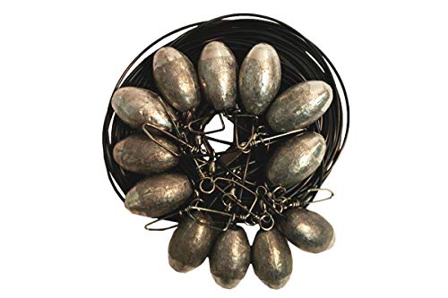 MOJO Outdoors Texas-Style Decoy Rig for Duck Hunting Decoys, 6 oz (48" Length)