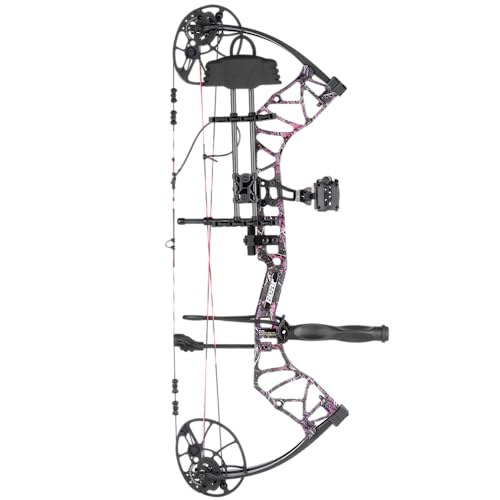 Bear Archery Legit Ready to Hunt Compound Bow Package for Adults & Youth, 14”- 30” Draw Length, 10-70 Lbs Draw Weight, Up to 315 FPS, Made in USA, Limited Life-Time Warranty