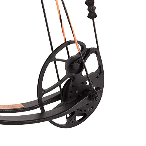 Bear Archery Royale Ready to Hunt Compound Bow Package for Adults and Youth, 12”- 27” Draw Length, 5-50 Lbs Draw Weight, Up to 290 FPS, Limbs Made in USA, Limited Life-Time Warranty