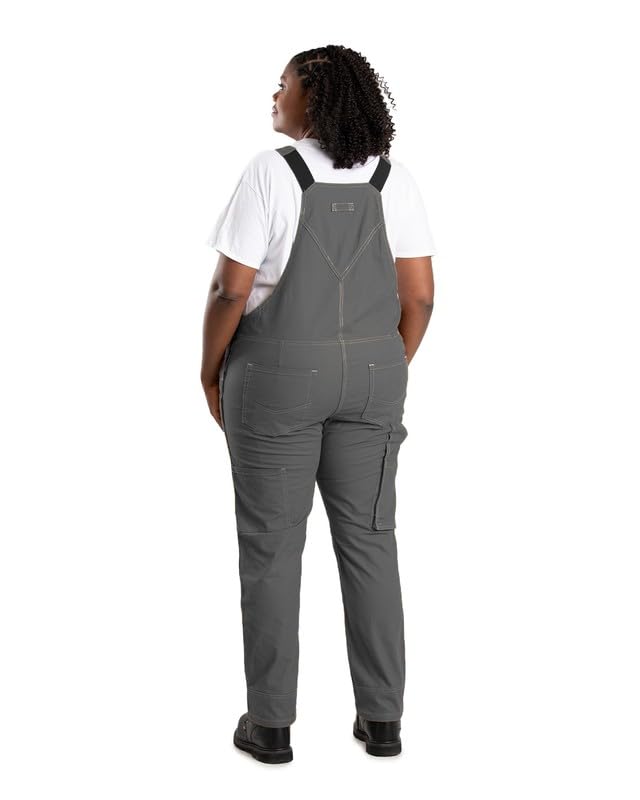 Berne Women's Flex Softstone Duck Unlined Bib Overall