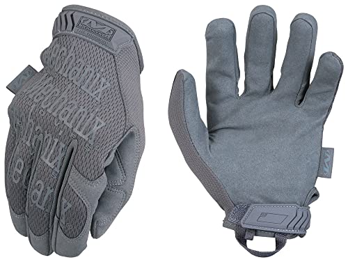 Mechanix Wear: The Original Covert Tactical Work Gloves with Secure Fit, Flexible Grip for Multi-Purpose Use, Durable Touchscreen Safety Gloves for Men (Black, Small)