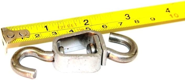 20 MB Crunch Proof in-Line Stake Swivels Trapping Supplies 20 Set Pack USA Made