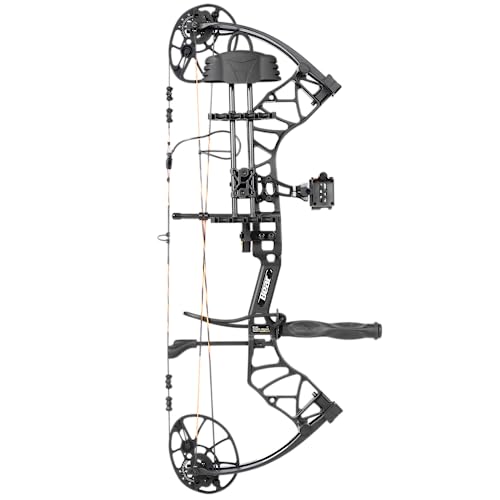Bear Archery Legit Ready to Hunt Compound Bow Package for Adults & Youth, 14”- 30” Draw Length, 10-70 Lbs Draw Weight, Up to 315 FPS, Made in USA, Limited Life-Time Warranty