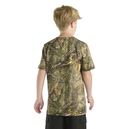 Carhartt Boys' Knit Short Sleeve Crewneck Logo T-Shirt