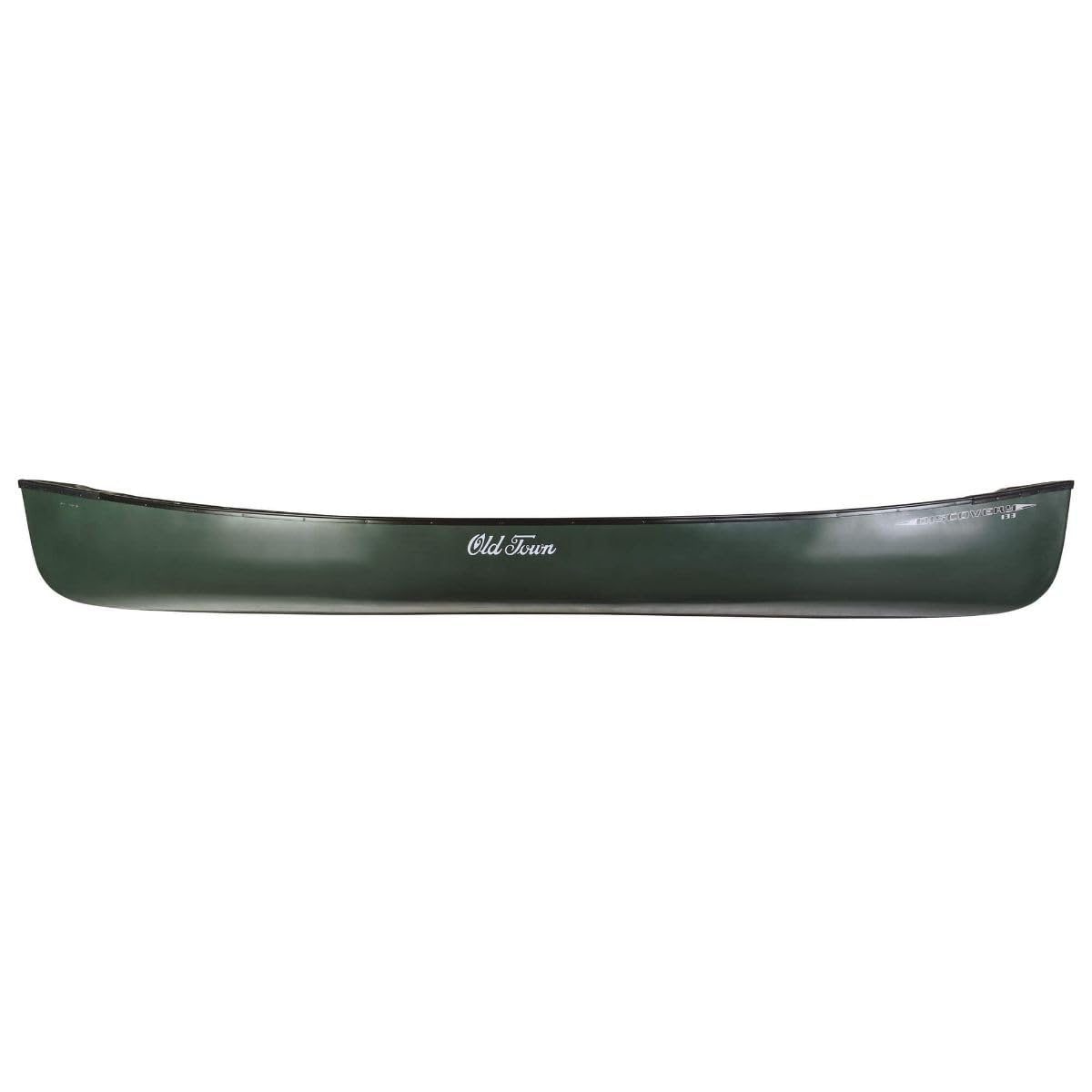 Old Town Discovery 133 Recreational Canoe, Green, 13 Feet 3 Inches