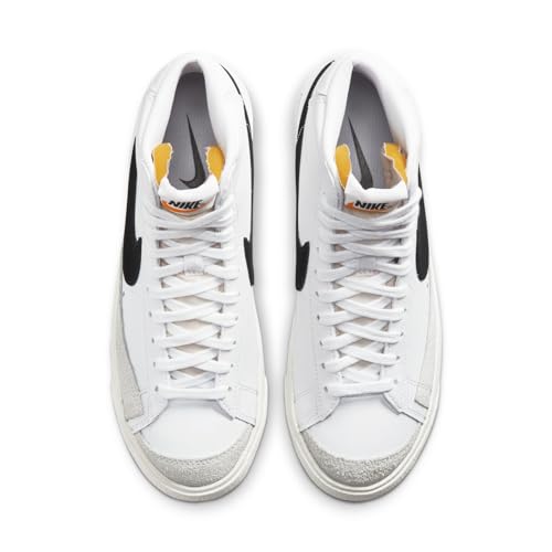 Nike Women's Basketball Shoe, White/Black, Women 8.5 US
