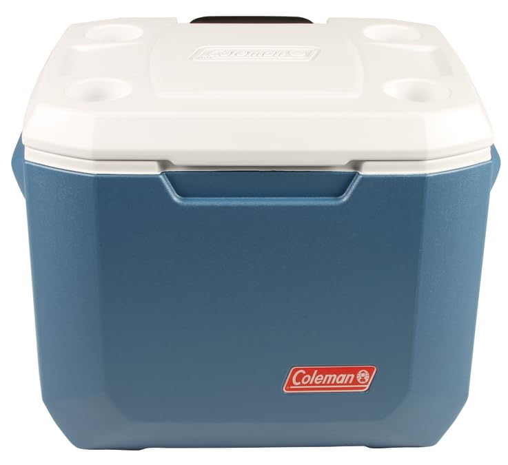 Coleman Insulated Can Cooler: 50 Quart Xtreme 5 Day Wheeled Cooler, Insulated Cooler with Wheels Keeps Ice for 5 Days, Portable Rolling Hard Cooler