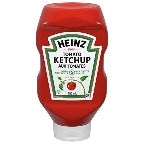 Heinz Ketchup Forever Full Inverted Bottle (20 oz, Pack of 12)