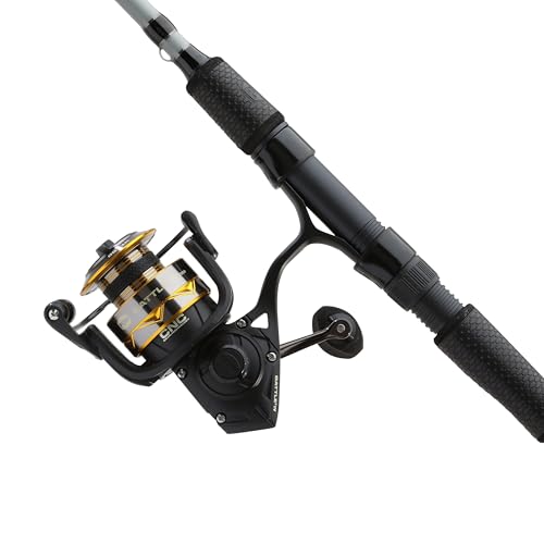 PENN Battle IV Spinning Reel and Fishing Rod Combo