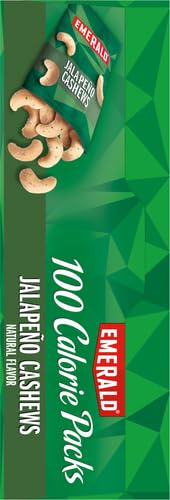 Emerald Nuts Mixed Nuts Variety Pack 18ct (1-Pack) , 100-Calorie Individual Packs , Features Dry Roasted Almonds, Natural Almonds & Walnuts, and Roasted & Salted Cashews