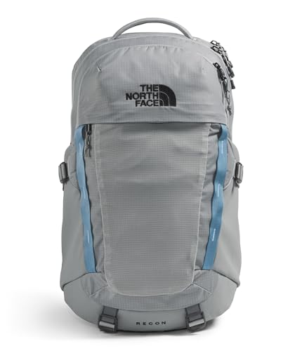 THE NORTH FACE Recon Everyday Laptop Backpack | Daypack with Water Repellent Finish, 16" Laptop Sleeve, 2 Water Bottle Pockets, TNF Black/TNF Black-NPF, One Size