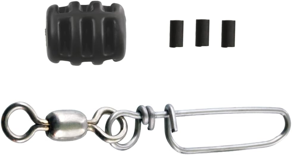 Scotty #1000K Premium Stainless Steel Replacement Downrigger Cable with Kit (200 Feet),BLACK,Small