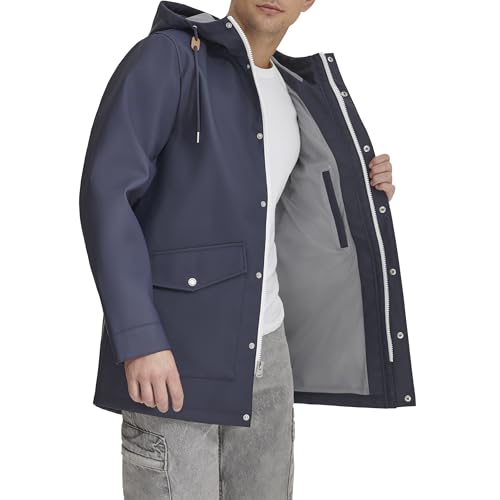 Levi's Men's Rubberized Rain Parka Jacket