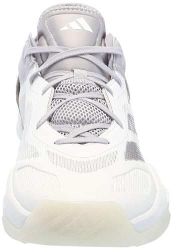 adidas Unisex Adizero Select 2.0 Basketball Sneaker, White/Glory Grey/White, 11 US Men
