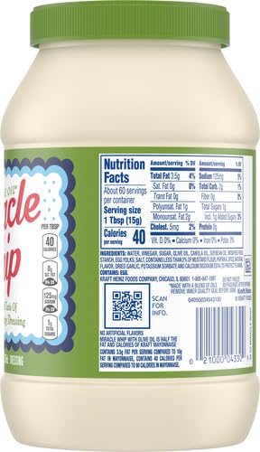 Miracle Whip Light Dressing (30 oz Jar)