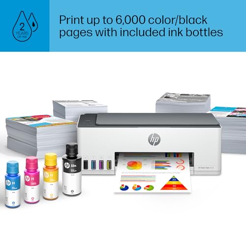 HP Smart Tank 5101 Wireless All-in-One Ink Tank Printer with up to 2 years of ink included (1F3Y0A)