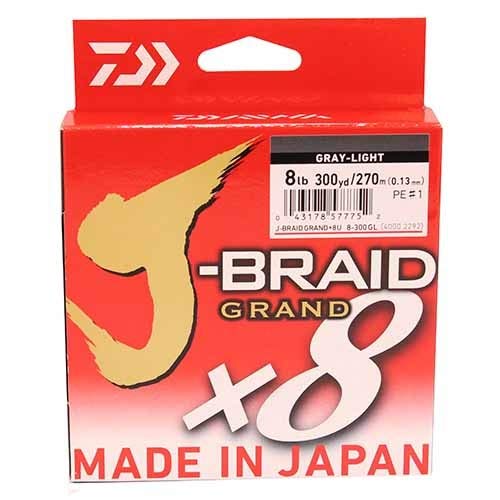 Daiwa J-Braid Grand 8 X 300 YDS Filler Spool
