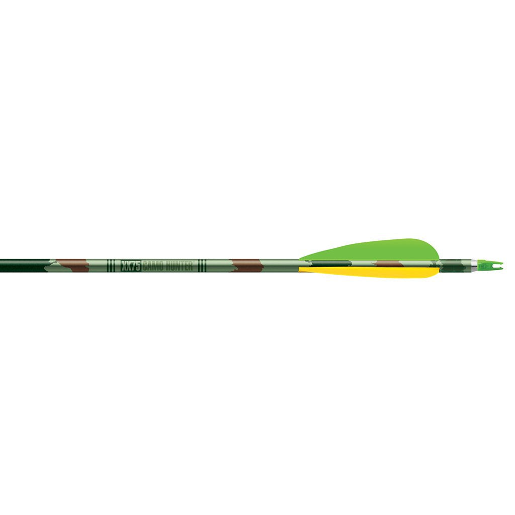 Easton Camo Hunter XX75 Factory 4-Inch Vanes (6-Pack)