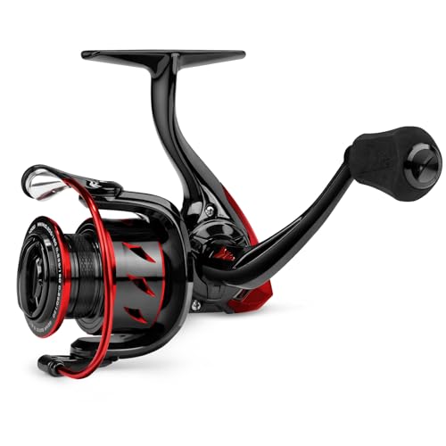 KastKing Sharky III Fishing Reel - New Spinning Reel - Carbon Fiber 39.5 LBs Max Drag - 10+1 Stainless BB for Saltwater or Freshwater - Oversize Shaft - Super Value!