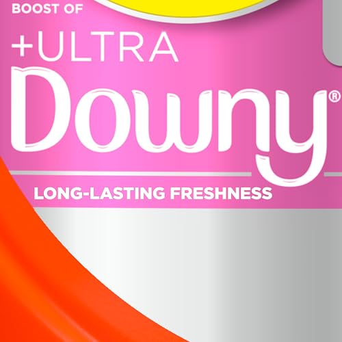 Tide plus Downy Liquid Laundry Detergent Soap, April Fresh Scent, HE Compatible, 94 Loads, 132 fl oz (Packaging May Vary)