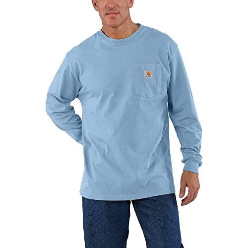 Carhartt Men's Loose Fit Heavyweight Long-Sleeve Pocket T-Shirt