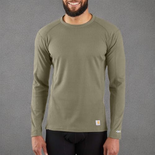 Carhartt Men's MBL113 Base Force® Midweight Base Layer Classic Crew