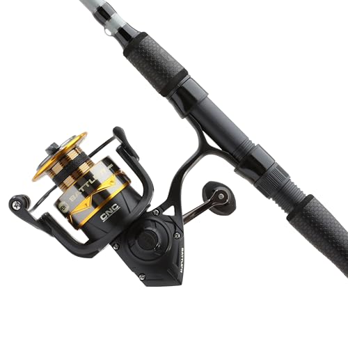 PENN Battle IV Spinning Reel and Fishing Rod Combo