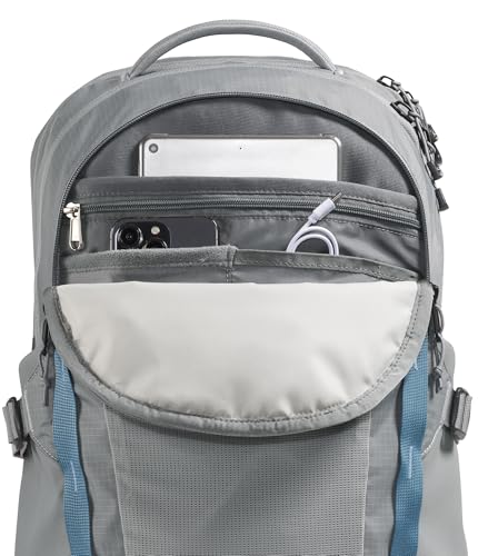 THE NORTH FACE Recon Everyday Laptop Backpack | Daypack with Water Repellent Finish, 16" Laptop Sleeve, 2 Water Bottle Pockets, TNF Black/TNF Black-NPF, One Size
