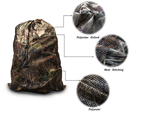 Mesh Decoy Bag for Duck Goose Turkey Waterfowl Hunting with Adjustable Straps