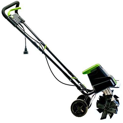 Earthwise TC70025 7.5-Inch 2.5-Amp Corded Electric Tiller/Cultivator, 7.5-Inch, 2.5-Amp Corded, Grey