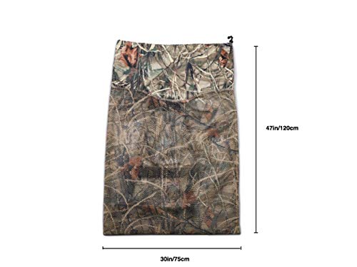 Mesh Decoy Bag for Duck Goose Turkey Waterfowl Hunting with Adjustable Straps