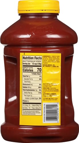 Ragu Old World Style Traditional Sauce, Made with Olive Oil, Perfect for Italian Style Meals at Home, 45 OZ