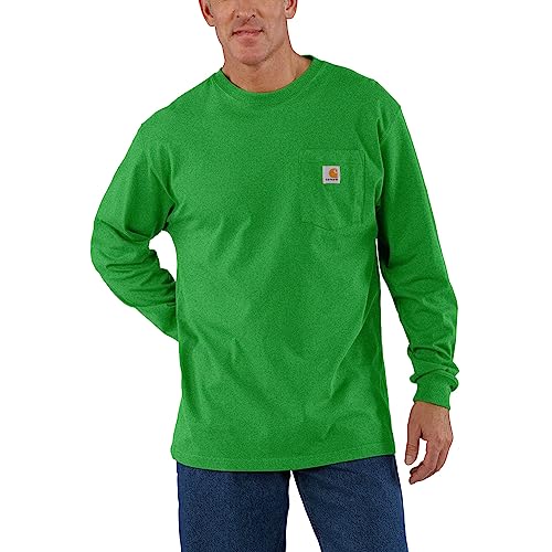 Carhartt Men's Loose Fit Heavyweight Long-Sleeve Pocket T-Shirt