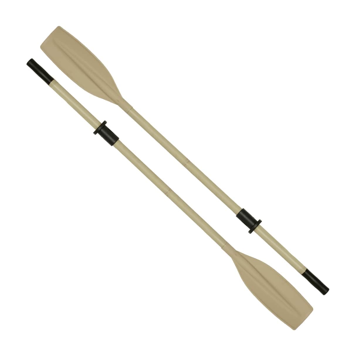 Oceansouth Heavy Duty Aluminum Oars (Split Shaft/Detachable) with Rubber Oar Sleeves - Light Weight