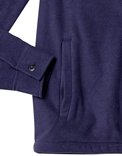 Amazon Essentials Men's Long-Sleeve Polar Fleece Shirt Jacket