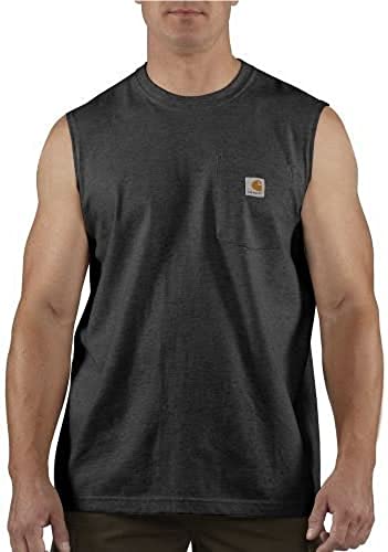 Carhartt Men's Workwear Pocket Sleeveless Midweight T-Shirt