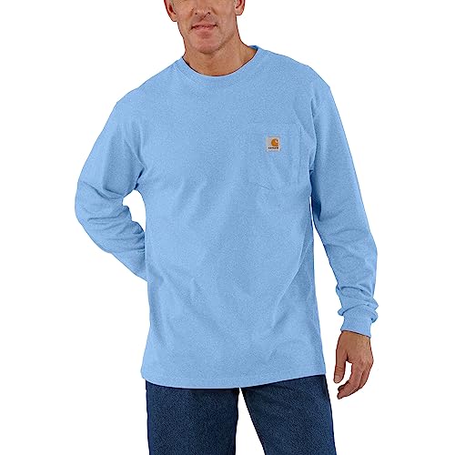 Carhartt Men's Loose Fit Heavyweight Long-Sleeve Pocket T-Shirt
