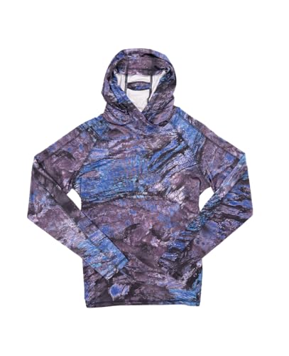 Realtree Women's Camo UV Protection Shirts and Hoodies Long Sleeve for Hunting, Fishing, Running and Hiking