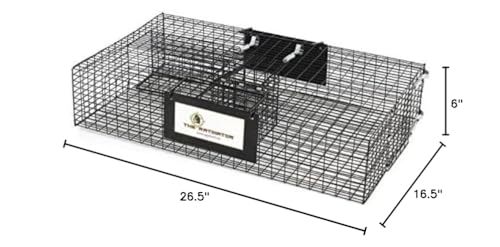 Rugged Ranch Live Chipmunk Trap, Catch & Release Cage, Large, Chipmunkinator