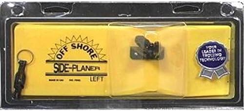 Off Shore OR12L Left Side Planer with Flag, Yellow , 9-1/2"