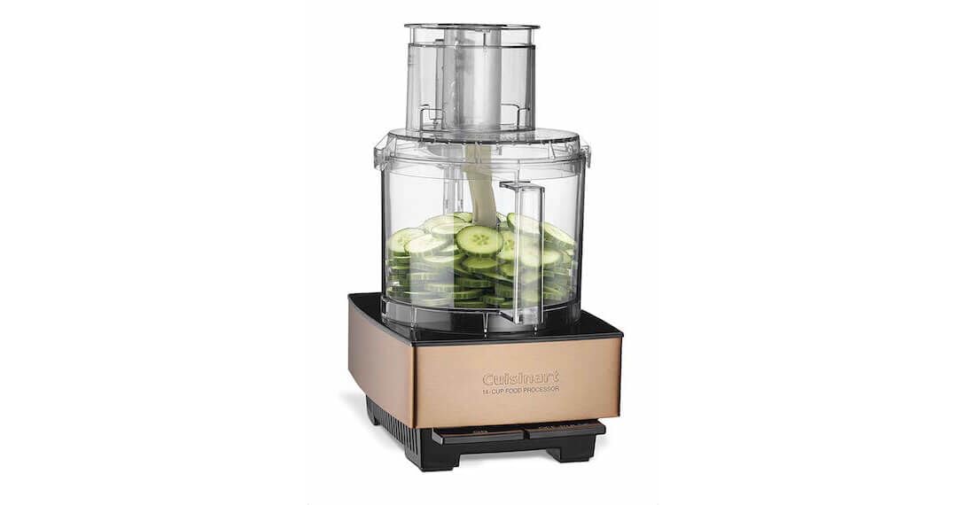 Cuisinart Food Processor 14-Cup Vegetable Chopper for Mincing, Dicing, Shredding, Puree & Kneading Dough, Stainless Steel, DFP-14BCNY