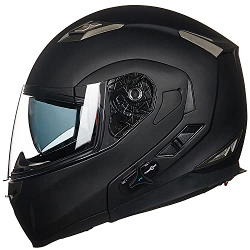 full face bluetooth motorcycle helmet ILM Bluetooth Integrated Modular Flip up Full Face Motorcycle Helmet S – LENONLURES.COM